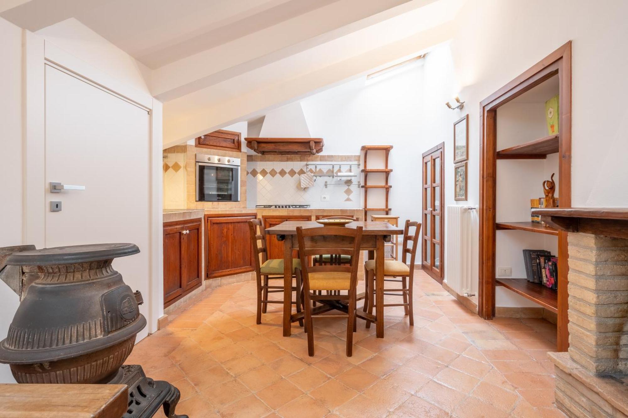 Apartment Орвието Екстериор снимка
